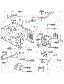 Interior Parts parts for Lg Wall Oven JES1855PCH from AppliancePartsPros.com