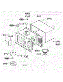 Oven Cavity Parts parts for Lg Wall Oven JES1855PCH from AppliancePartsPros.com