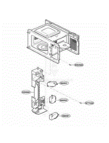 Latch Board Parts parts for Lg Range JES638BH from AppliancePartsPros.com