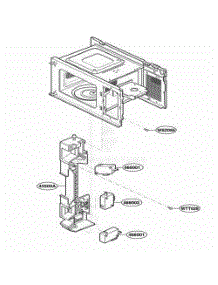 Latch Board Parts parts for Lg Range JES638WD01 from AppliancePartsPros.com