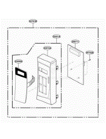Control Panel Parts parts for Lg Range JES735BJ from AppliancePartsPros.com