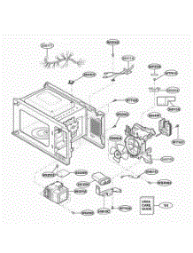 Interior Parts 1 parts for Lg Range JES735BJ from AppliancePartsPros.com
