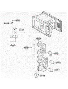 Latch Board Parts parts for Lg Range JES735BJ from AppliancePartsPros.com