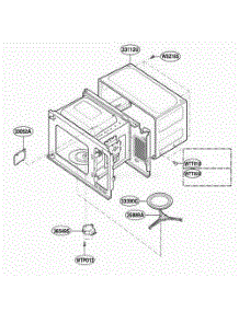 Oven Cavity Parts parts for Lg Range JES735BJ from AppliancePartsPros.com