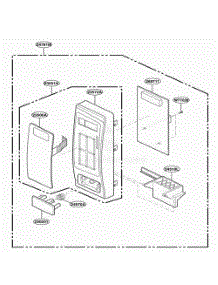 Controller Parts parts for Lg Range JES735WH from AppliancePartsPros.com