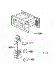 Latch Board Parts parts for Lg Range JES735WH from AppliancePartsPros.com