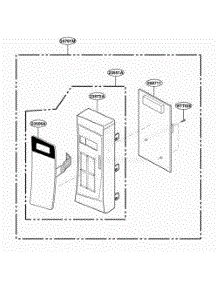 Control Panel Parts parts for Lg Range JES735WJ from AppliancePartsPros.com