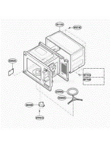 Oven Cavity Parts parts for Lg Range JES735WJ from AppliancePartsPros.com
