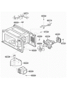 Interior Parts parts for Lg Wall Oven JES739WD from AppliancePartsPros.com