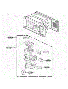 Latch Board Parts parts for Lg Wall Oven JES739WD from AppliancePartsPros.com