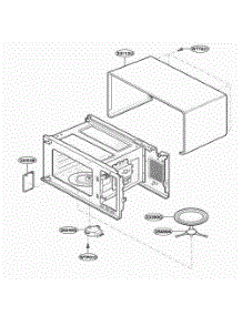 Oven Cavity Parts parts for Lg Wall Oven JES739WD from AppliancePartsPros.com