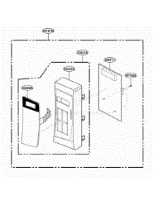 Control Panel Parts parts for Lg Range JES739WJ from AppliancePartsPros.com