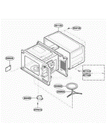Oven Cavity Parts parts for Lg Range JES739WJ from AppliancePartsPros.com
