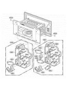 Latch Board Parts parts for Lg Range JMC8127DDQ from AppliancePartsPros.com
