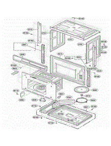 Oven Cavity Parts parts for Lg Range JMC8127DDQ from AppliancePartsPros.com