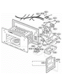 Interior Parts 2 parts for Lg Range JMC8130DDB from AppliancePartsPros.com