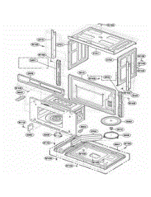Oven Cavity Parts parts for Lg Range JMC8130DDB from AppliancePartsPros.com