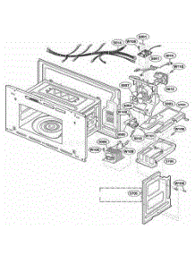 Interior Parts 2 parts for Lg Range JMC8130DDR from AppliancePartsPros.com