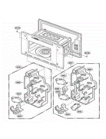Latch Board Parts parts for Lg Range JMC8130DDS from AppliancePartsPros.com