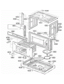 Oven Cavity Parts parts for Lg Range JMC8130DDS from AppliancePartsPros.com