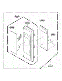Control Parts parts for Lg Wall Oven JMC9158AAQ from AppliancePartsPros.com