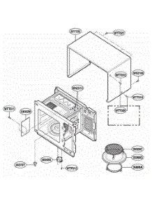 Oven Cavity Parts parts for Lg Wall Oven JMC9158AAQ from AppliancePartsPros.com