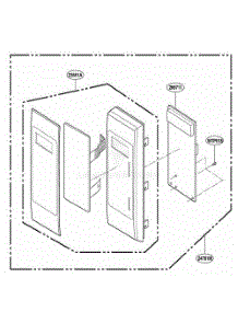 Control Parts parts for Lg Range JMC9158AAS from AppliancePartsPros.com