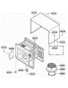 Oven Cavity Parts parts for Lg Range JMC9158AAS from AppliancePartsPros.com