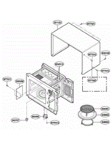 Oven Cavity Parts parts for Lg Wall Oven JMC9158AAW from AppliancePartsPros.com