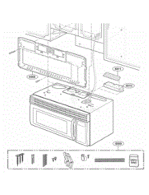 Installation Parts parts for Lg Range JMV8196AAS from AppliancePartsPros.com