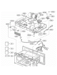 Interior Parts 2 parts for Lg Range JMV8196ACB from AppliancePartsPros.com