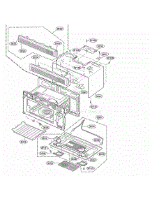 Oven Cavity Parts parts for Lg Range JMV8196ACB from AppliancePartsPros.com