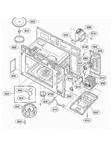 Interior Parts 1 parts for Lg Range JMV8196ACQ from AppliancePartsPros.com