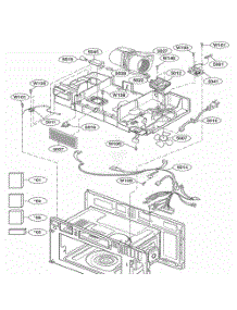 Interior Parts 2 parts for Lg Range JMV8196ACS from AppliancePartsPros.com