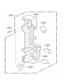 Latch Board Parts parts for Lg Range JMV8196ACS from AppliancePartsPros.com