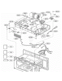 Interior Parts 2 parts for Lg Range JMV8196ACW from AppliancePartsPros.com