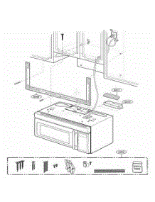 Installation Parts parts for Lg Wall Oven JMV8208AAB from AppliancePartsPros.com