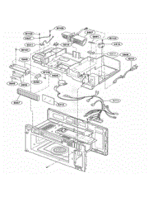 Interior Parts 2 parts for Lg Wall Oven JMV8208AAB from AppliancePartsPros.com