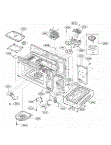 Interior Parts 1 parts for Lg Wall Oven JMV8208AAQ from AppliancePartsPros.com