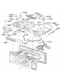 Interior Parts 2 parts for Lg Wall Oven JMV8208AAQ from AppliancePartsPros.com