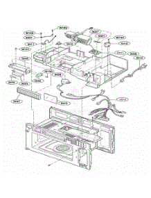 Interior Parts 3 parts for Lg Wall Oven JMV8208AAQ from AppliancePartsPros.com