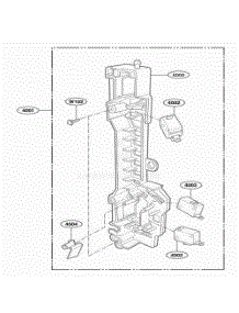 Latch Board Parts parts for Lg Wall Oven JMV8208AAQ from AppliancePartsPros.com