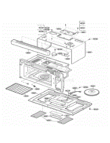 Oven Cavity Parts parts for Lg Wall Oven JMV8208AAQ from AppliancePartsPros.com