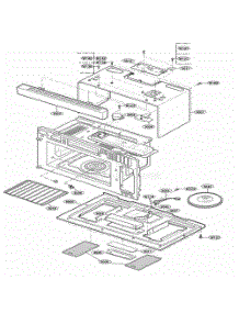 Oven Cavity Parts parts for Lg Range JMV8208AAS from AppliancePartsPros.com