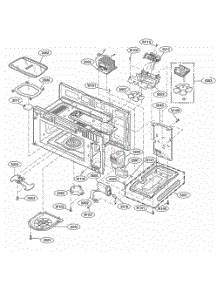 Interior Parts 1 parts for Lg Wall Oven JMV8208AAW from AppliancePartsPros.com