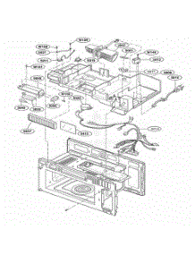 Interior Parts 2 parts for Lg Wall Oven JMV8208AAW from AppliancePartsPros.com