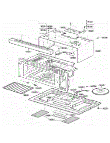 Oven Cavity Parts parts for Lg Wall Oven JMV8208AAW from AppliancePartsPros.com