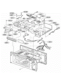 Interior Parts 2 parts for Lg Range JMV8208ACB from AppliancePartsPros.com