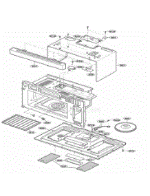 Oven Cavity Parts parts for Lg Range JMV8208ACB from AppliancePartsPros.com