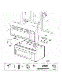 Installation Parts parts for Lg Range JMV8208ACW from AppliancePartsPros.com